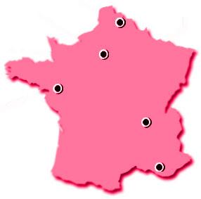 Nos implantations